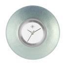 Deja vu Uhr, Schmuckscheiben, Glasur, Gl 39, hellblau