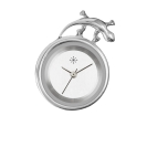 Deja vu Uhr, Schmuckscheiben, Metall-Design, Gu 106