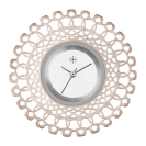 Deja vu Uhr, Schmuckscheiben, Metall-Design, Gu 77