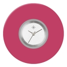 Deja vu Uhr, Schmuckscheiben, Acryl (Kombischeiben einfarbig), lila-rosa, K 123-2 e