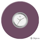 Deja vu Uhr, Schmuckscheiben, Acryl (Kombischeiben einfarbig), lila-rosa, K 124-2a
