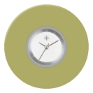 Deja vu watch, jewelry discs, acrylic, green-yellow, K 127 e