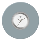 Deja vu Uhr, Schmuckscheiben, Acryl einfarbig, blau-t�rkis, K 128-1 e