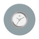 Deja vu Uhr, Schmuckscheiben, Acryl einfarbig, blau-t�rkis, K 128-1 u