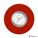 Deja vu watch, jewelry discs, acrylic, red-orange, K 146-2 u