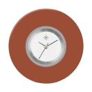 Deja vu watch, jewelry discs, acrylic, red-orange, K 169 u