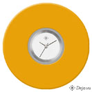 Deja vu Uhr, Schmuckscheiben, Acryl (Kombischeiben einfarbig), grn-gelb, K 175 a