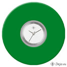 Deja vu watch, jewelry discs, acrylic, green-yellow, K 1 a