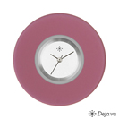 Deja vu watch, jewelry discs, acrylic, purple-pink, K 211-1