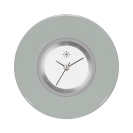 Deja vu Uhr, Schmuckscheiben, Acryl (Kombischeiben einfarbig), schwarz-grau-silber, K 367-1
