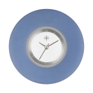 Deja vu Uhr, Schmuckscheiben, Acryl einfarbig, blau-t�rkis, K 437