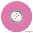 Deja vu watch, jewelry discs, acrylic, purple-pink, K 43a