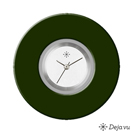 Deja vu watch, jewelry discs, acrylic, green-yellow, K 440 u