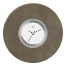 Deja vu Uhr, Schmuckscheiben, Acryl einfarbig, gr�n-gelb, K 445 e