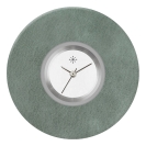 Deja vu Uhr, Schmuckscheiben, Acryl einfarbig, blau-t�rkis, K 450 e
