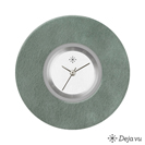 Deja vu Uhr, Schmuckscheiben, Acryl einfarbig, blau-t�rkis, K 450 u