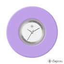 Deja vu watch, jewelry discs, acrylic, purple-pink, K 46 u