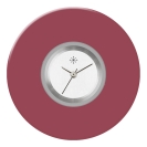 Deja vu Uhr, Schmuckscheiben, Acryl (Kombischeiben einfarbig), lila-rosa, K 482 e