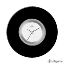 Deja vu watch, jewelry discs, acrylic, black-grey-silver, K 500 u