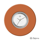 Deja vu watch, jewelry discs, acrylic, red-orange, K 512 u