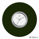 Deja vu watch, jewelry discs, acrylic, green-yellow, K 517 e