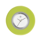 Deja vu watch, jewelry discs, acrylic, green-yellow, K 547