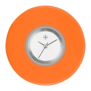 Deja vu Uhr, Schmuckscheiben, Acryl (Kombischeiben einfarbig), rot-orange, K 554