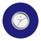 Deja vu Uhr, Schmuckscheiben, Acryl einfarbig, blau-t�rkis, K 566