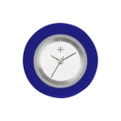 Deja vu Uhr, Schmuckscheiben, Acryl einfarbig, blau-trkis, K 568
