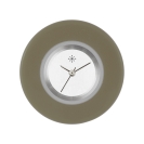 Deja vu Uhr, Schmuckscheiben, Acryl (Kombischeiben einfarbig), braun-gold, K 598