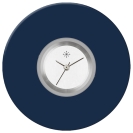 Deja vu watch, jewelry discs, acrylic, blue-turquoise, K 5 a