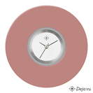 Deja vu watch, jewelry discs, acrylic, purple-pink, K 80-1 e