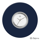 Deja vu Uhr, Schmuckscheiben, Acryl einfarbig, blau-t�rkis, K 95-1 e