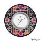 Deja vu watch, jewelry discs, Print-Design, colorful, Kd 36
