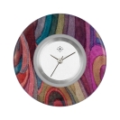 Deja vu watch, jewelry discs, Print-Design, colorful, L 102-1