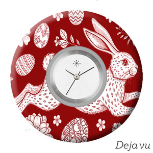 Deja vu Uhr, Schmuckscheiben, Osterscheiben, L 1246