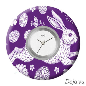 Deja vu Uhr, Schmuckscheiben, Osterscheiben, L 1247