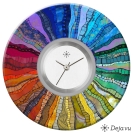 Deja vu watch, jewelry discs, Print-Design, colorful, L 20-2