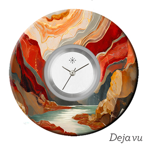 Deja vu Uhr, Schmuckscheiben, Topseller, L 2208