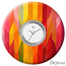 Deja vu Uhr, Schmuckscheiben, Topseller, L 2215