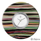 Deja vu watch, jewelry discs, Print-Design, colorful, L 228-1