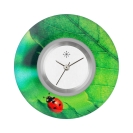 Deja vu watch, jewelry discs, Print-Design, green-yellow, L 261