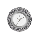 Deja vu Uhr, Schmuckscheiben, Print-Design, schwarz-grau-wei�, L 3007
