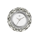 Deja vu watch, jewelry discs, Print-Design, black-grey-white, L 3017
