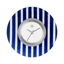 Deja vu watch, jewelry discs, Print-Design, blue-turquoise, L 304