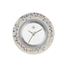 Deja vu Uhr, Schmuckscheiben, Print-Design, schwarz-grau-wei�, L 3055