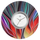 Deja vu watch, jewelry discs, Print-Design, colorful, L 318-1