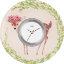 Deja vu watch, jewelry discs, Print-Design, colorful, L 340-2