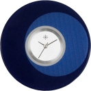 Deja vu watch, jewelry discs, Print-Design, blue-turquoise, L 357-1