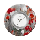 Deja vu watch, jewelry discs, Print-Design, black-grey-white, L 4035